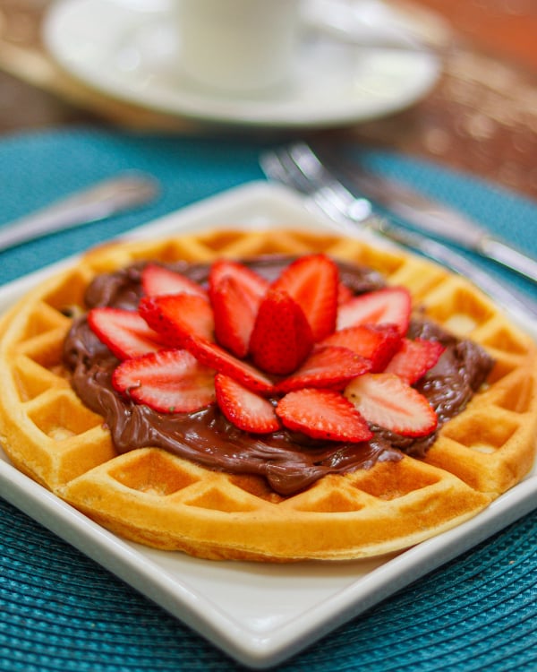 Camurim Pipa - Waffle Morango e Nutella